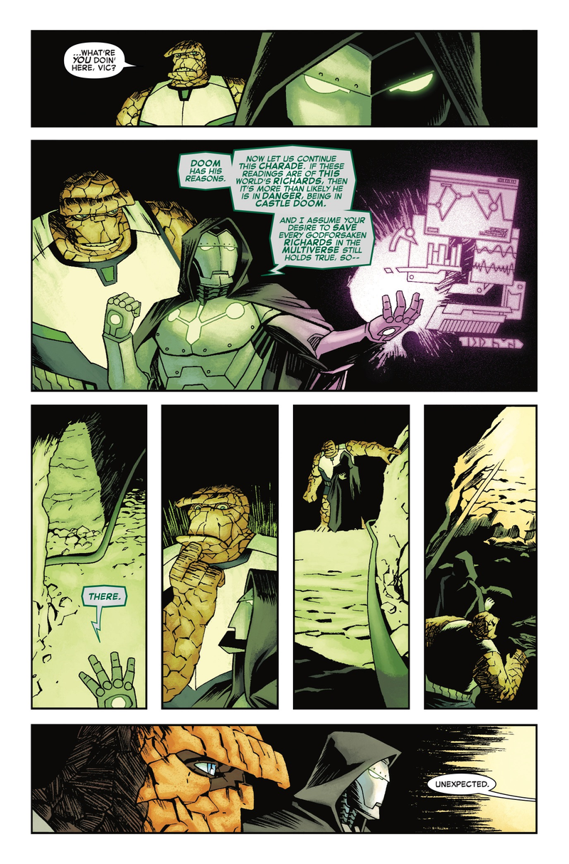 Illustration for article titled Doom and The Thing team up in this Marvel Two-In-One Annual exclusive
